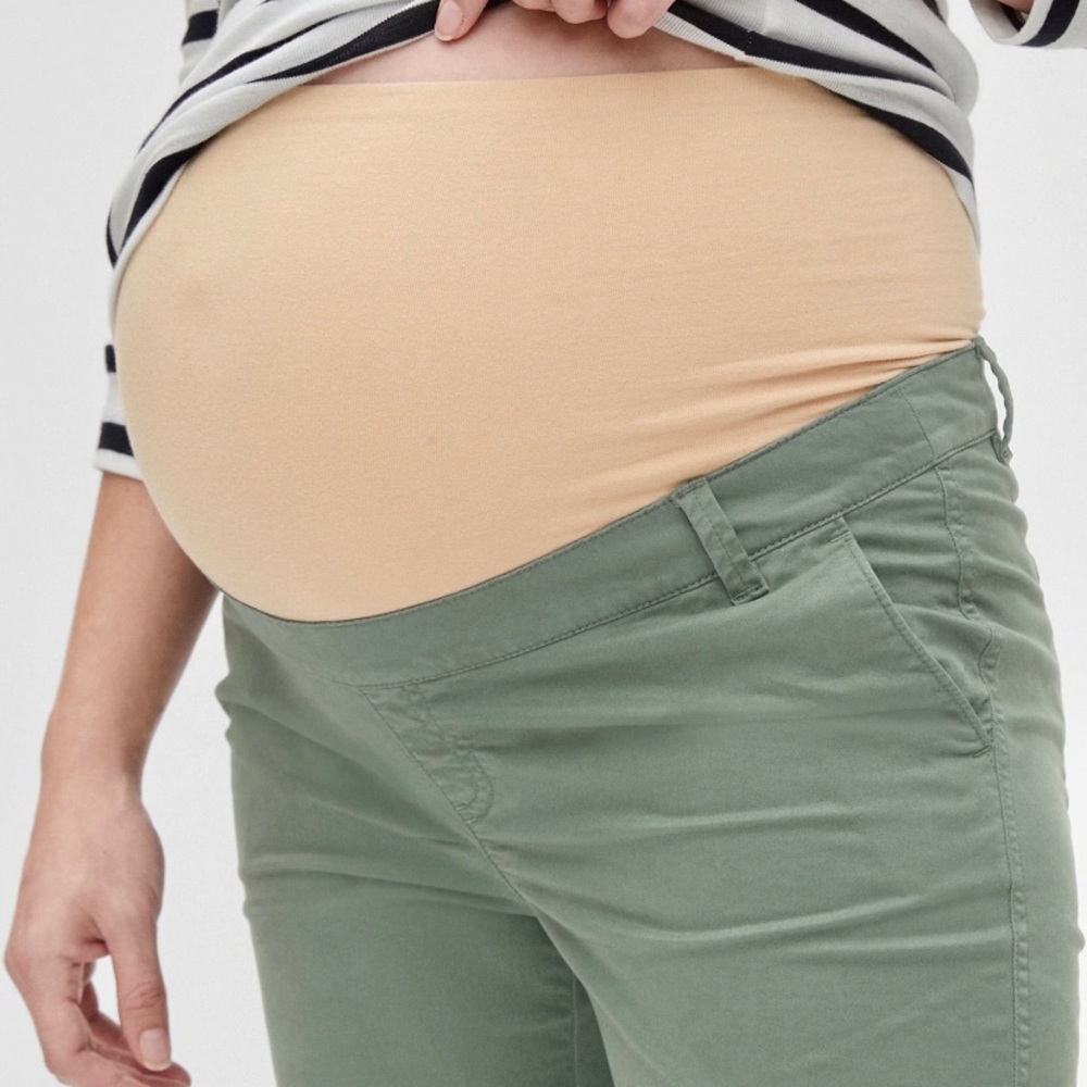 GAP Olive Green Maternity Pants Size 6